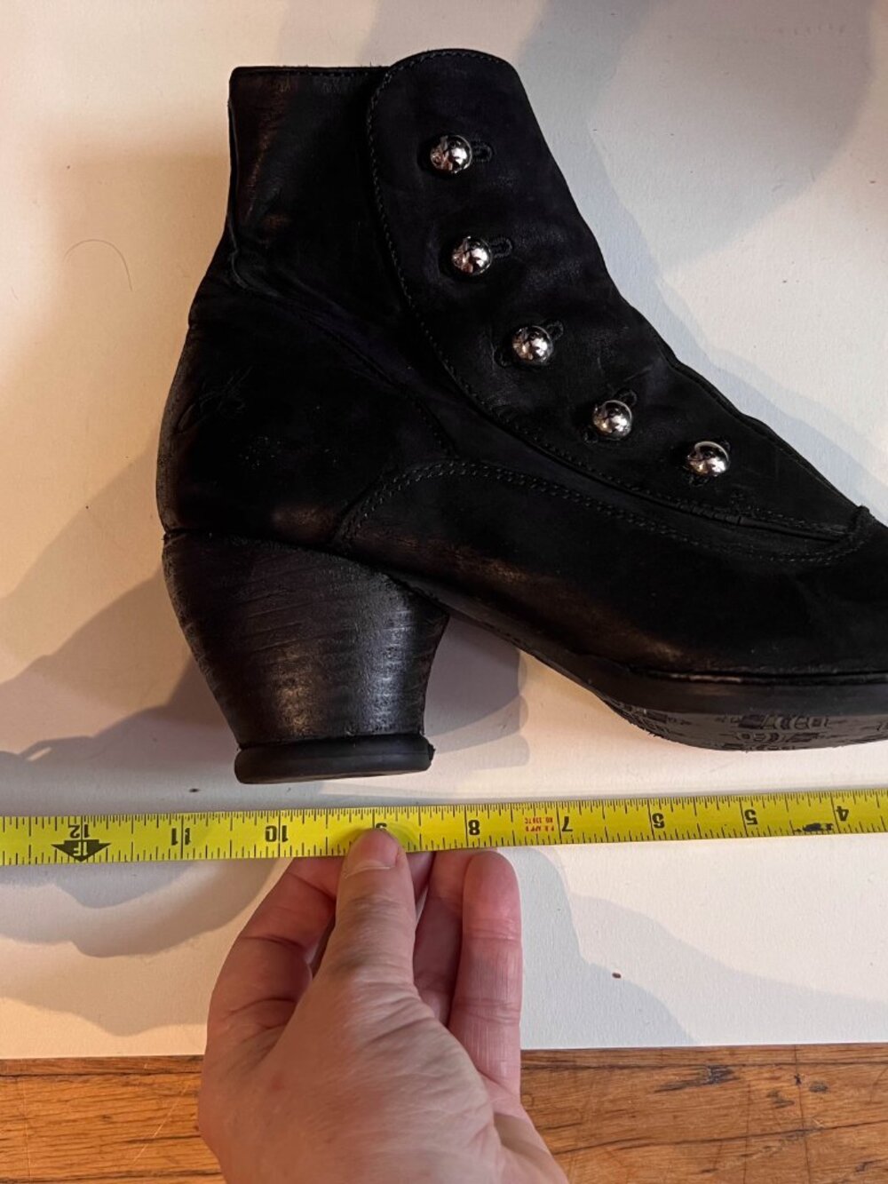 John Fluevog East End Venables Steampunk Boots 7.5 - Picture 15 of 16